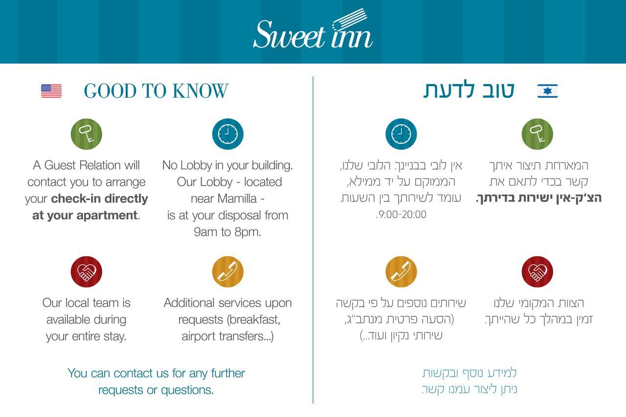 Sweet Inn - Ben Maimon 19 Jerusalem Eksteriør bilde